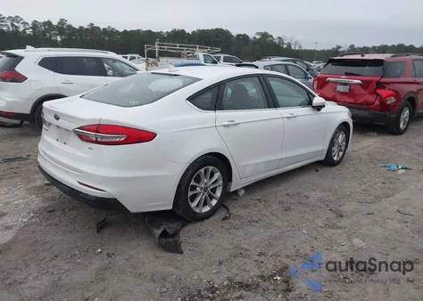 2019 Ford Fusion Se from USA, damaged, VIN 3FA6P0H76KR209808
